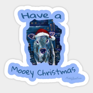 Have a Mooey Christmas! Sticker